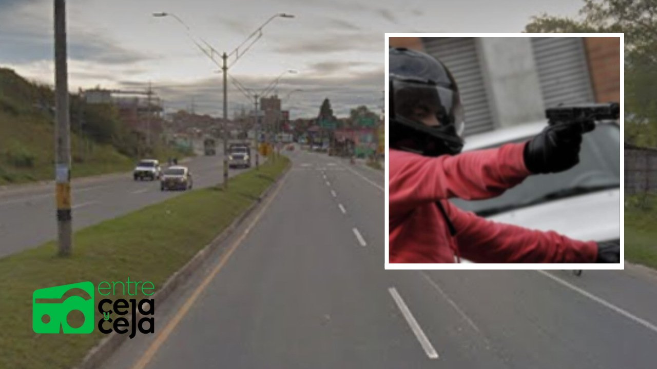 Motociclista fue asesinado en Marinilla, le dispararon desde un vehículo