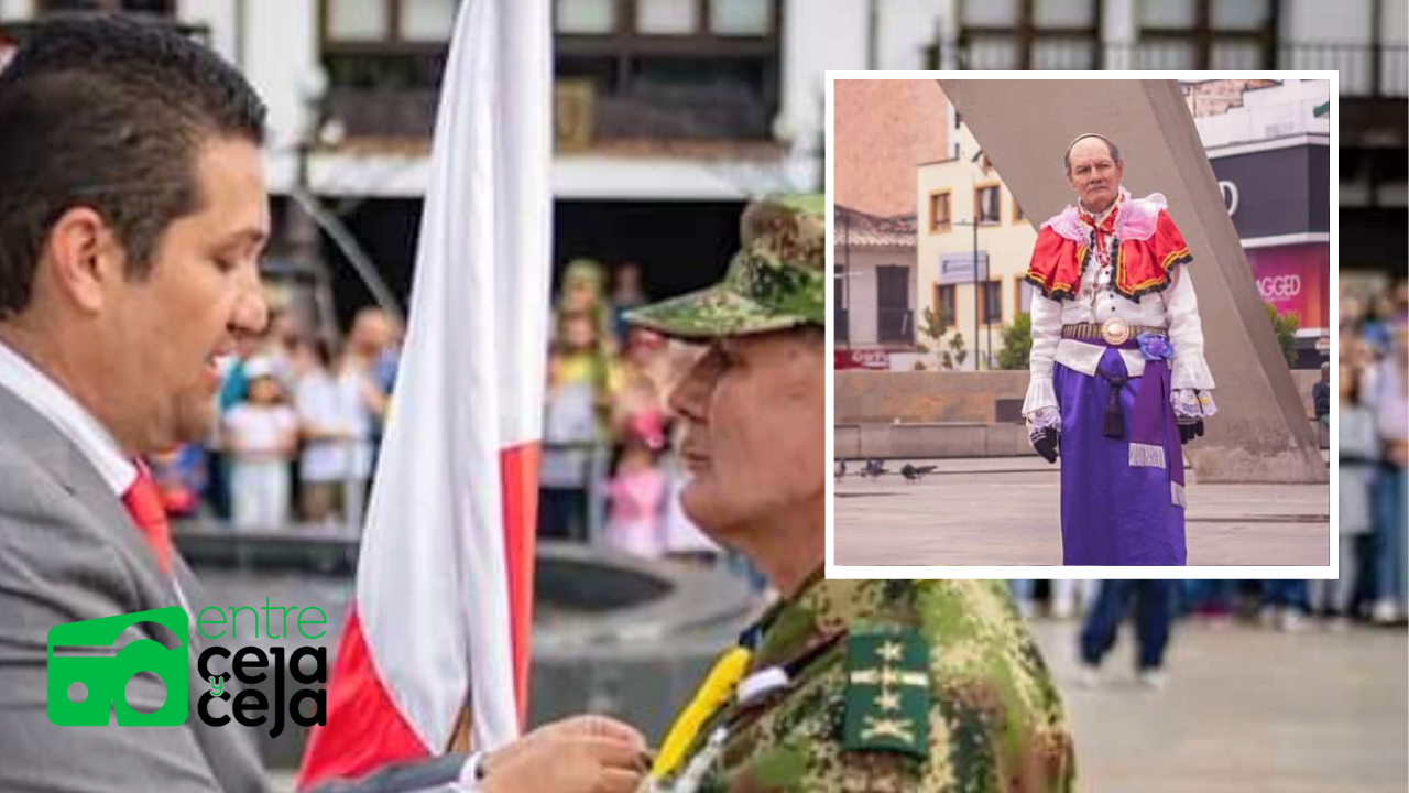 El popular «Chepa» fue condecorado por el alcalde de Rionegro