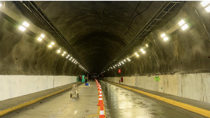 Túnel de Oriente será pintado en su interior para mejorar su iluminación