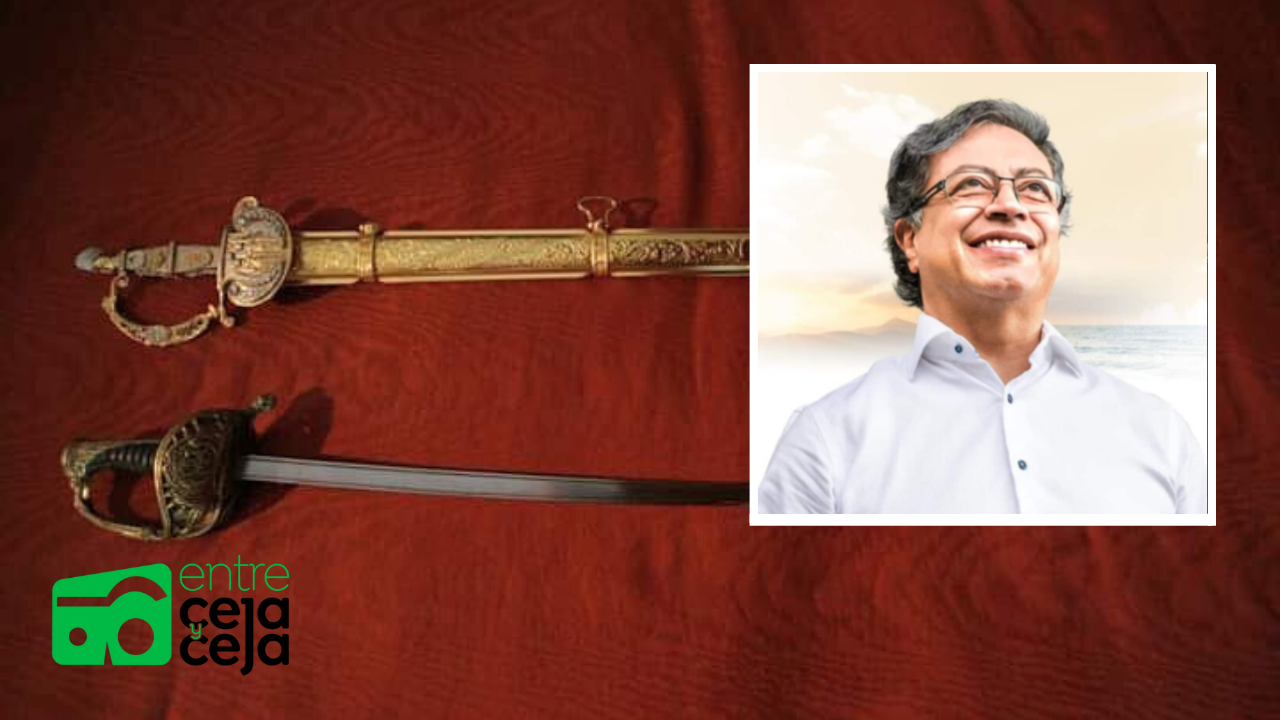 Inédito: Tras posesión Petro ordenó traer la espada de Bolívar que le negó Duque