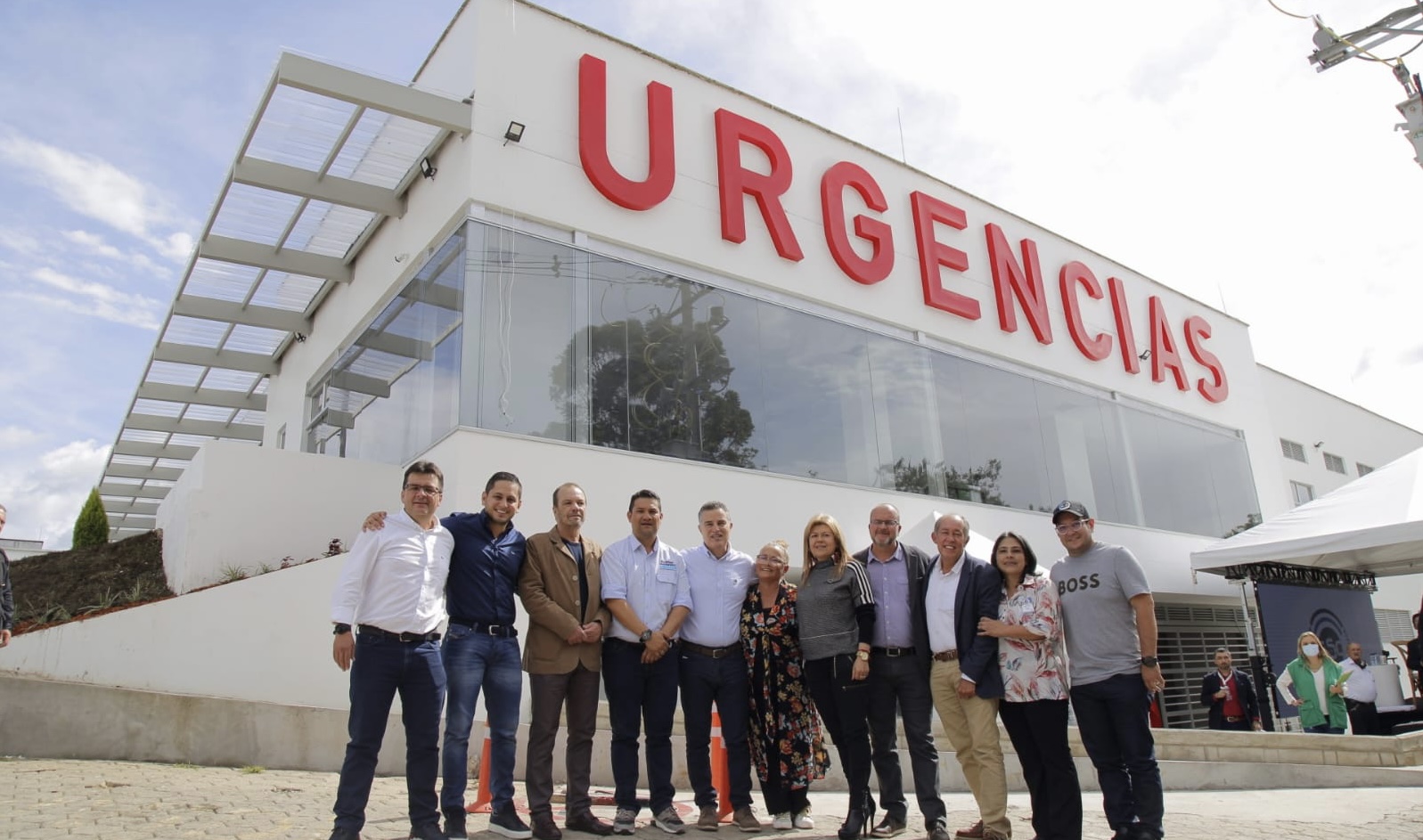 Rionegro: con la presencia del gobernador se inauguró la nueva sala de urgencias de la ESE Hospital