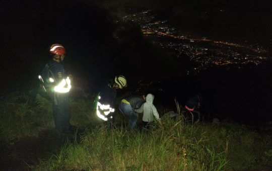 Guarne: Grupo de senderistas estuvo extraviado por varias horas en la montaña del túnel