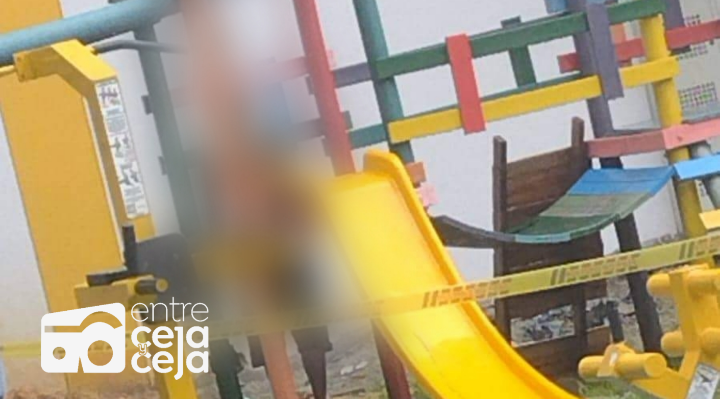 En parque infantil de Rionegro comunidad halló cuerpo sin vida de un joven