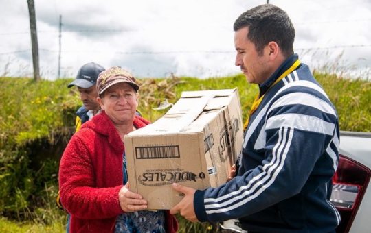 El Carmen: familias afectadas por granizada ya recibieron ayudas humanitarias