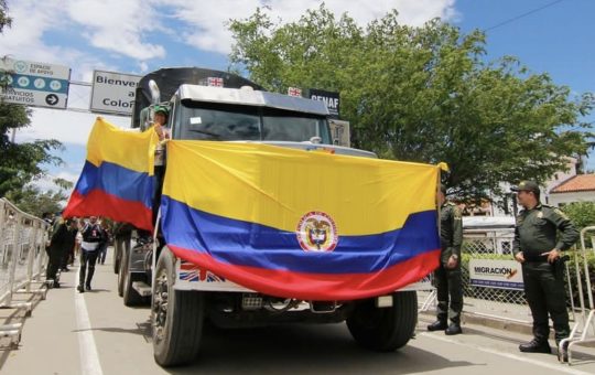 Después de 7 años, la frontera entre Colombia y Venezuela fue reabierta