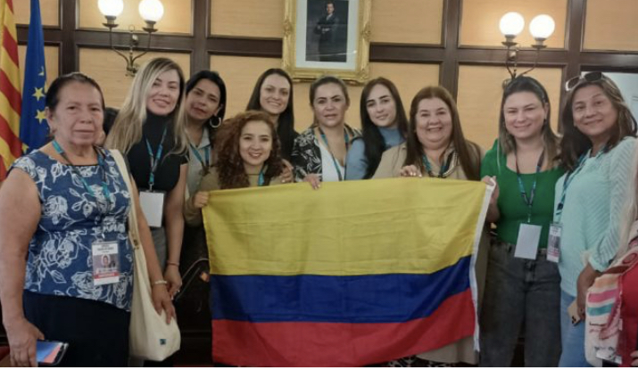 8 concejalas del oriente están participando en la Cumbre Iberoamericana de Agendas Locales de Género