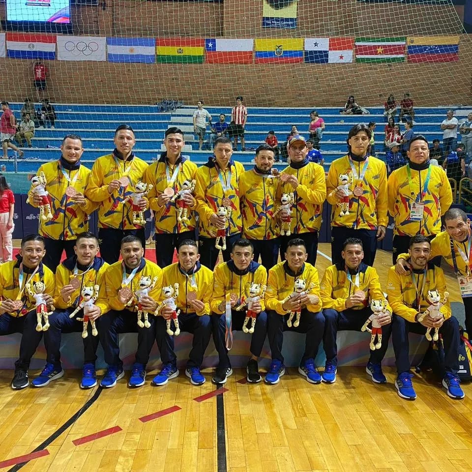¡Imparables! La Selección Colombia de Fútbol Sala ganó medalla de bronce en Paraguay
