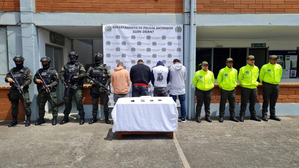Cayó en Rionegro el presunto cabecilla del grupo delincuencial “Los Chasis”
