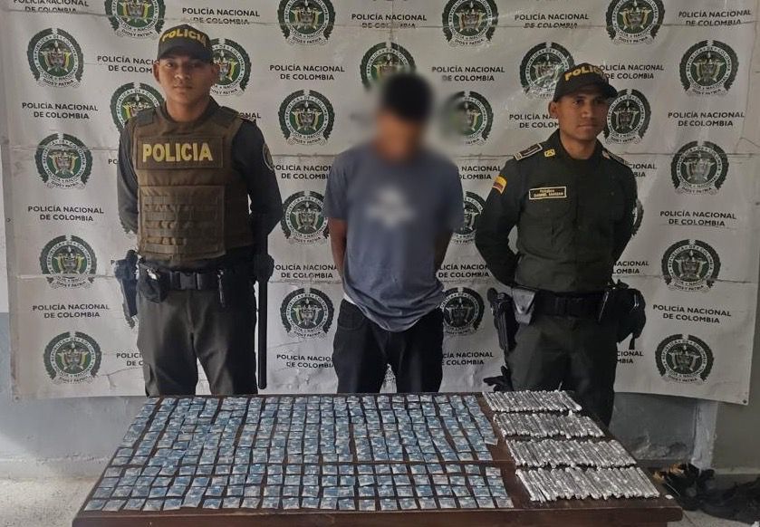 Rionegro: un hombre fue pillado y capturado por vender estupefacientes