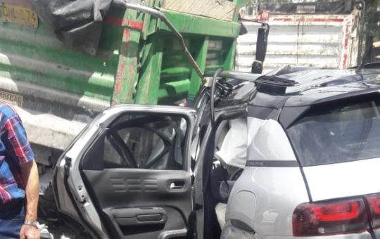 Fatal accidente en la vía Rionegro – El Retiro deja una persona muerta