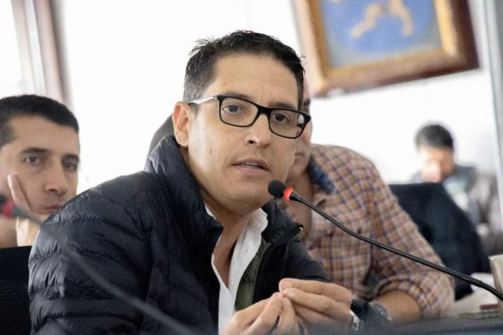 Oscar Johao fue electo como presidente del concejo de Rionegro para la vigencia 2023