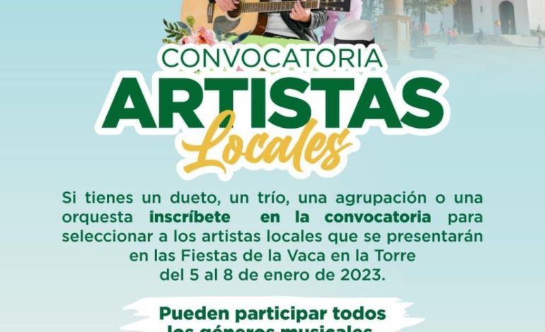 Marinilla abrió una convocatoria para que artistas locales participen en sus fiestas 
