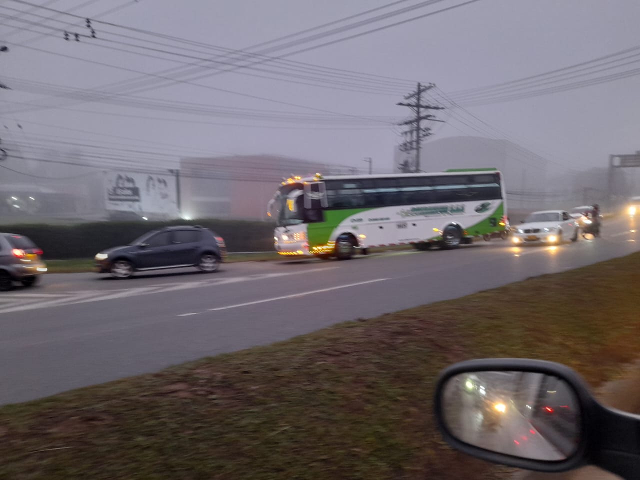 Conozca los bloqueos viales  a esta hora en Rionegro 