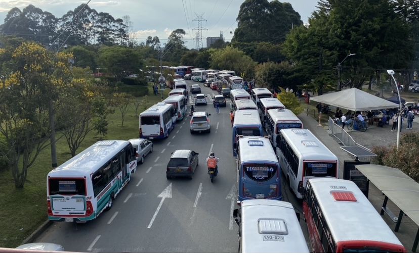 Transportadores de Rionegro salieron a paro; le dicen no a Sitirio