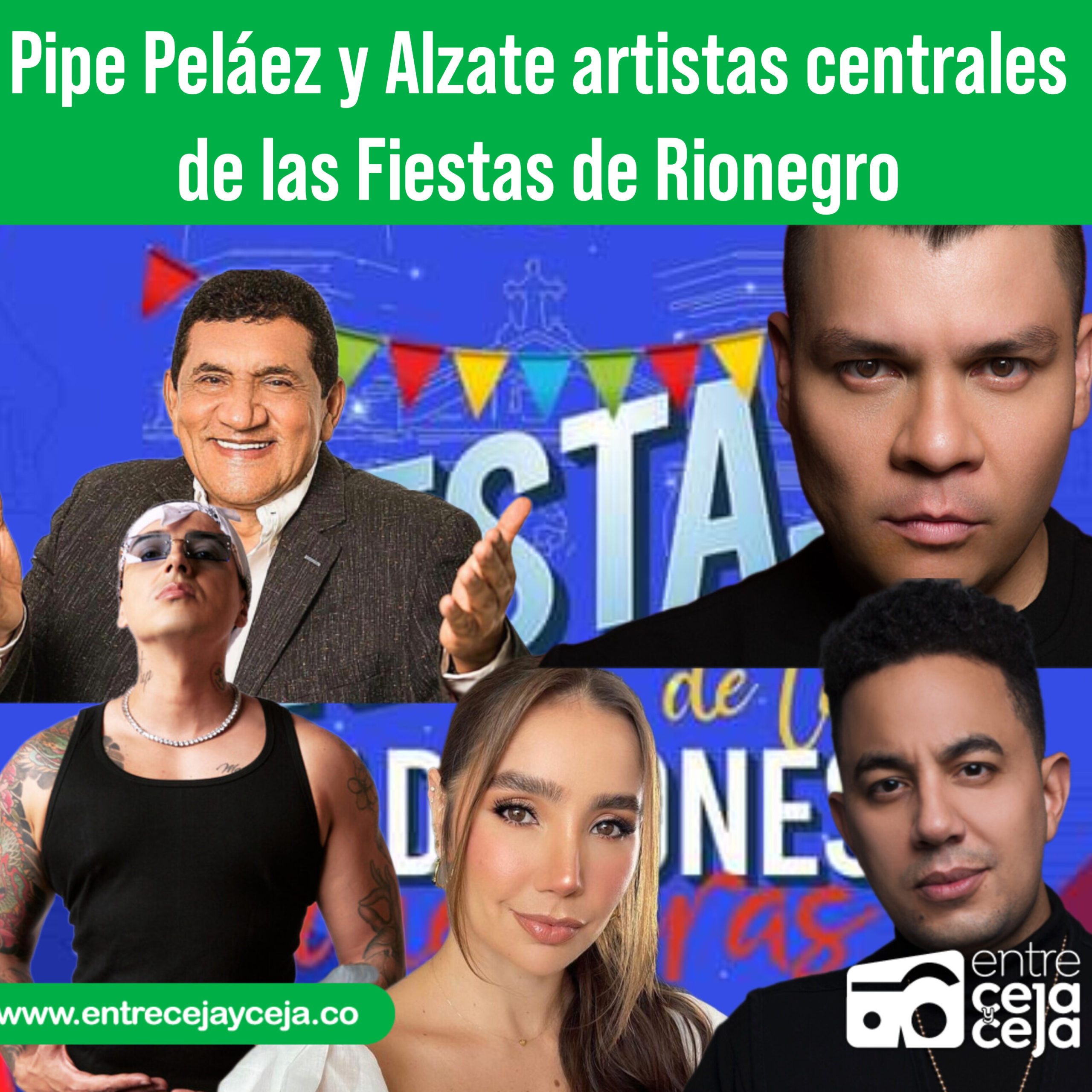 Artistas locales serán los protagonistas de las fiestas de Rionegro versión 2022