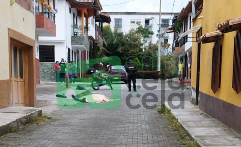 Un hombre fue asesinado en el barrio El Triunfo de La Ceja del Tambo