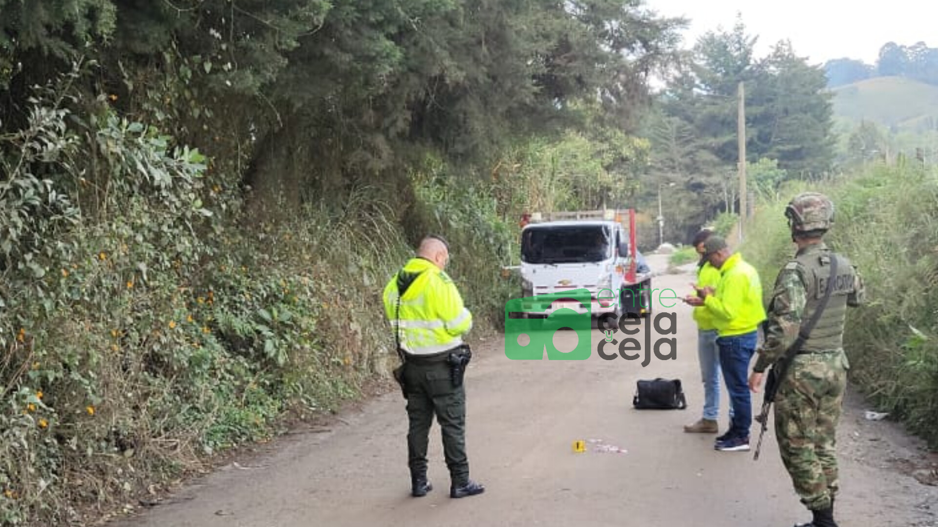 Asesinan a un hombre en la entrada a la vereda El Capiro de Rionegro