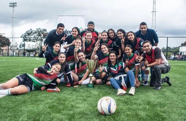 Marinilla se coronó campeón del zonal Oriente de Fútbol Femenino