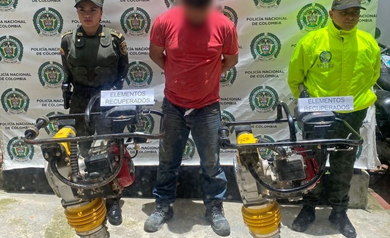 En El Carmen fueron halladas dos compactadoras robadas en Marinilla