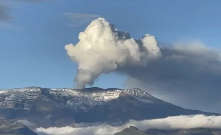 Decretan calamidad pública en el Tolima por intensa actividad del Nevado del Ruiz