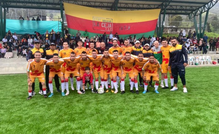 La Ceja: subcampeón del Torneo Departamental de Fútbol