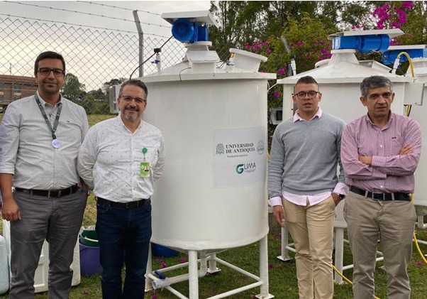 UDEA Seccional Oriente inauguró innovadora planta de tratamiento de lodos residuales