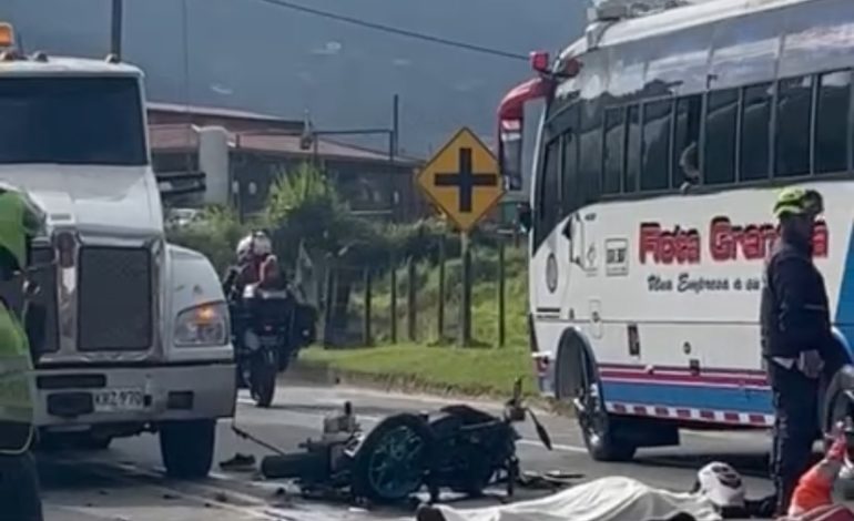 Nueva víctima fatal dejó accidente de tránsito en la autopista Medellín – Bogotá