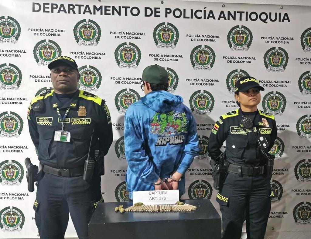 Sujeto fue capturado cuando pretendía sacar droga por el aeropuerto