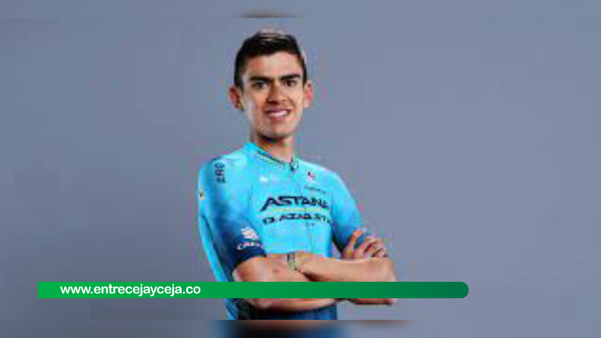 Harold Tejada el ciclista hecho en el Carmen que corre el Tour