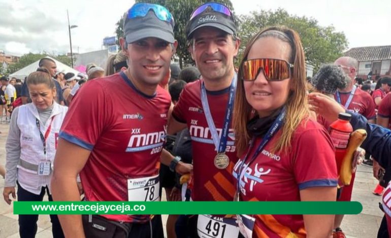 Fico se le midió a los 21k de la media maratón de Rionegro