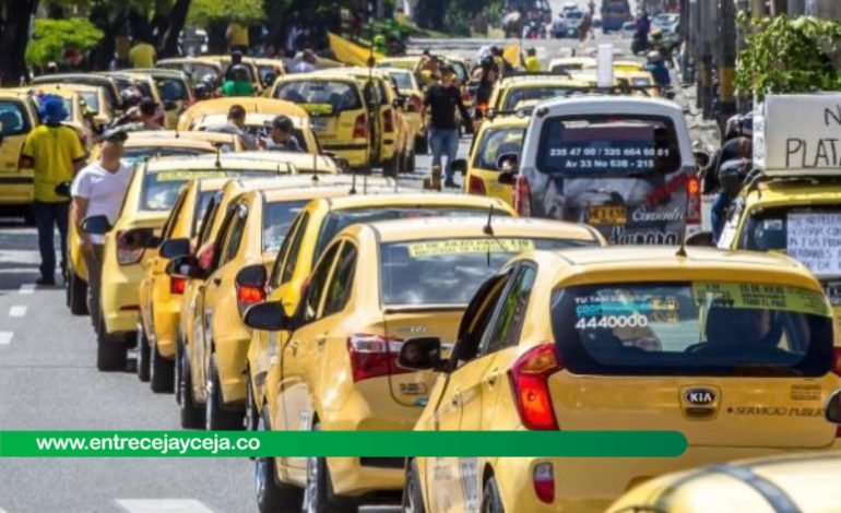 Gremio de taxistas se iría a paro por altos costos de la gasolina