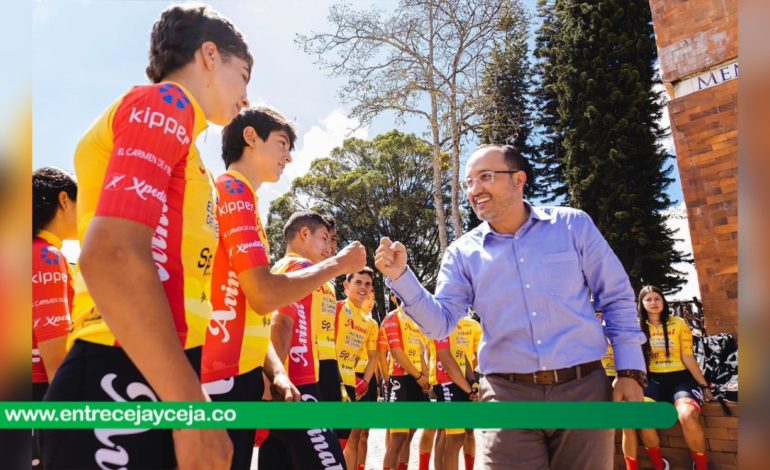 Equipo carmelitano por primera vez en la Vuelta a Colombia