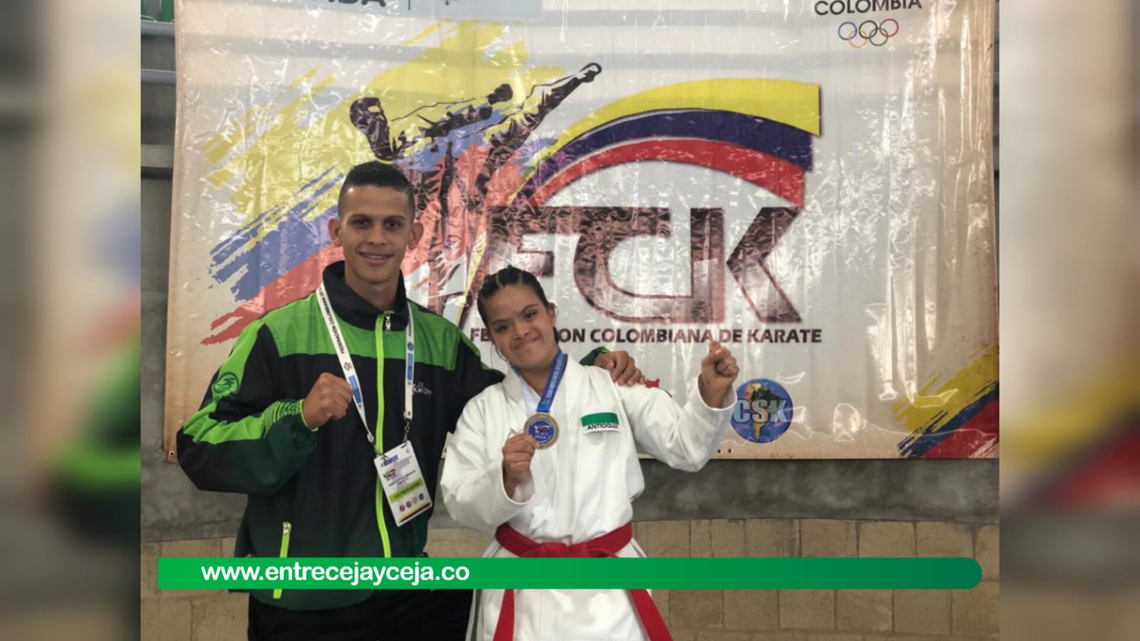 Susana; una karateka cejeña que no conoce limites