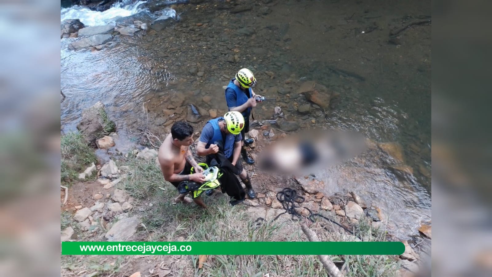 Menor de edad se ahogó mientras se bañaba en un río