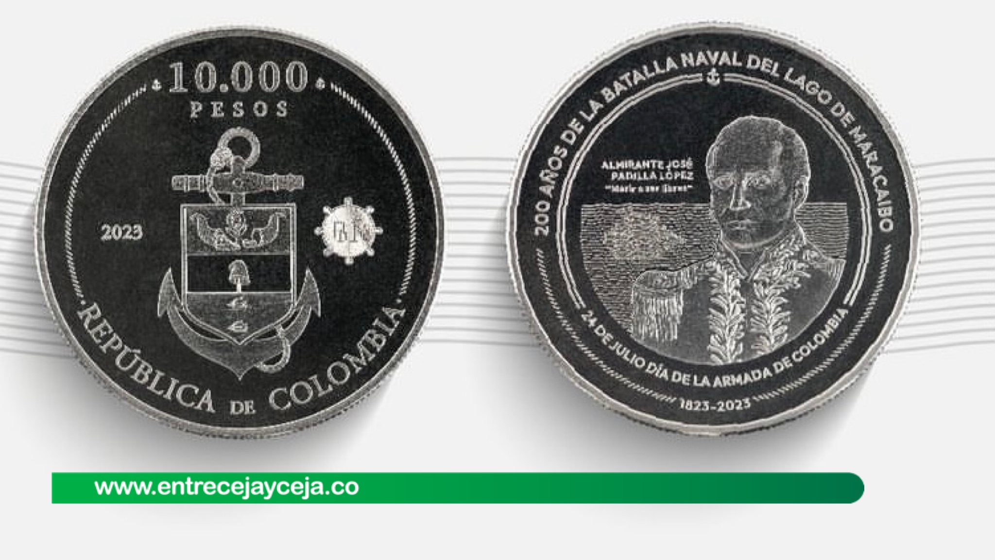 Así puede adquirir la moneda conmemorativa de $10.000