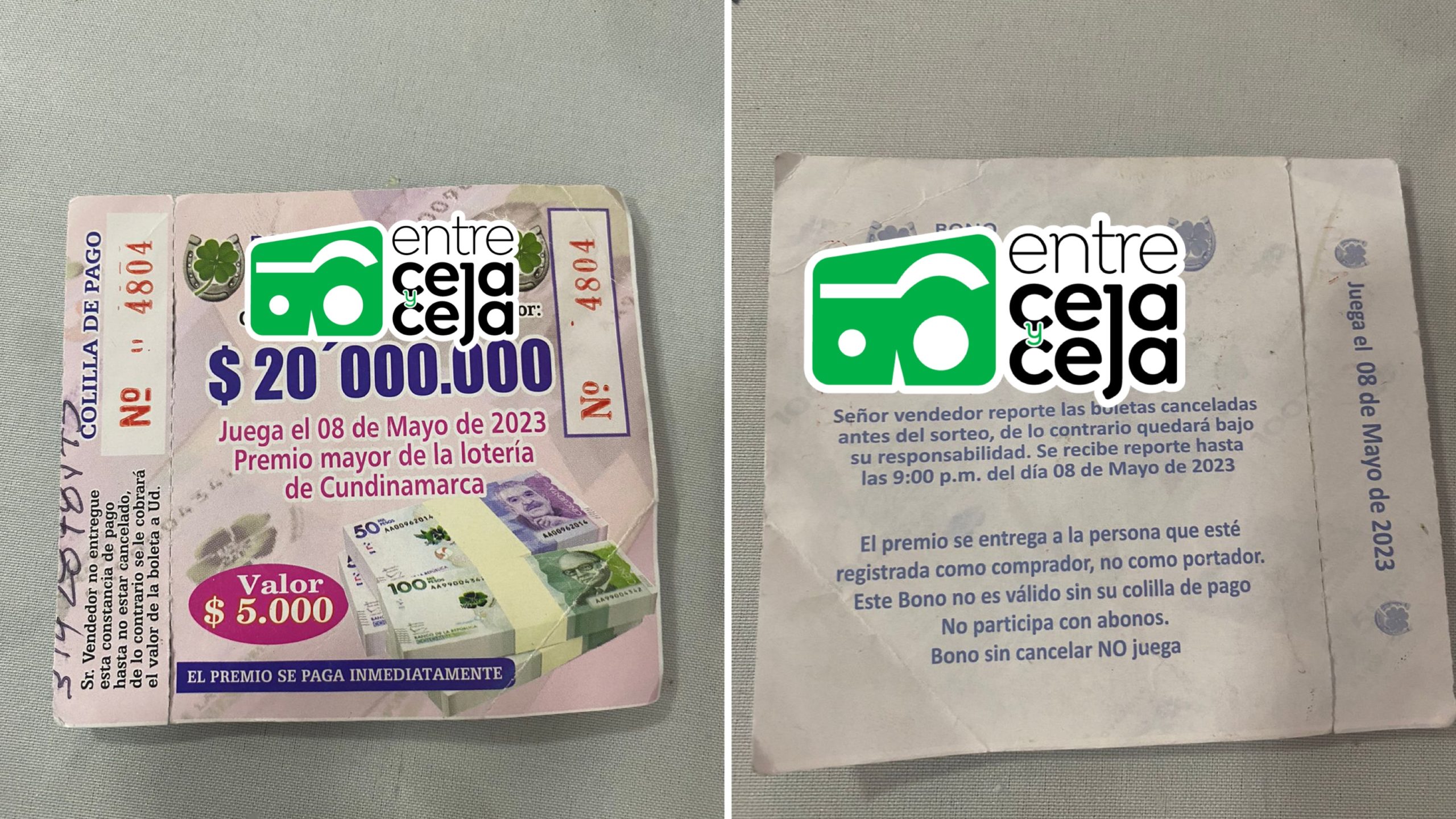 Le vendieron un bono de 20 millones de pesos, se lo ganó y ahora nadie le responde por el premio