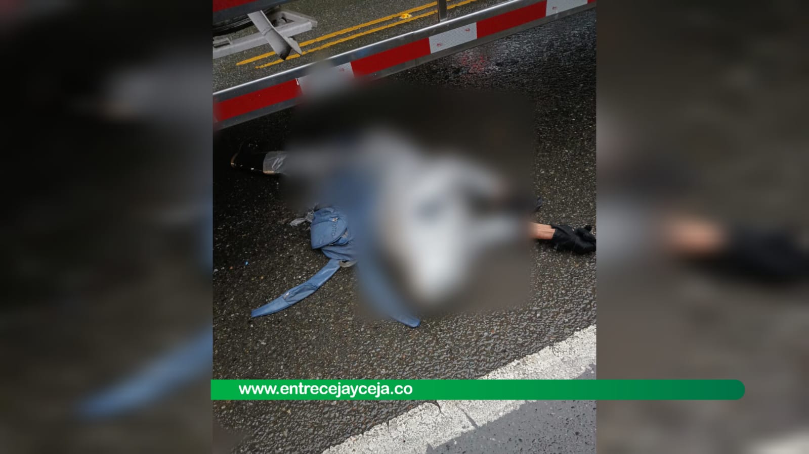 Motociclista murió arrollado por un camión en El Canadá