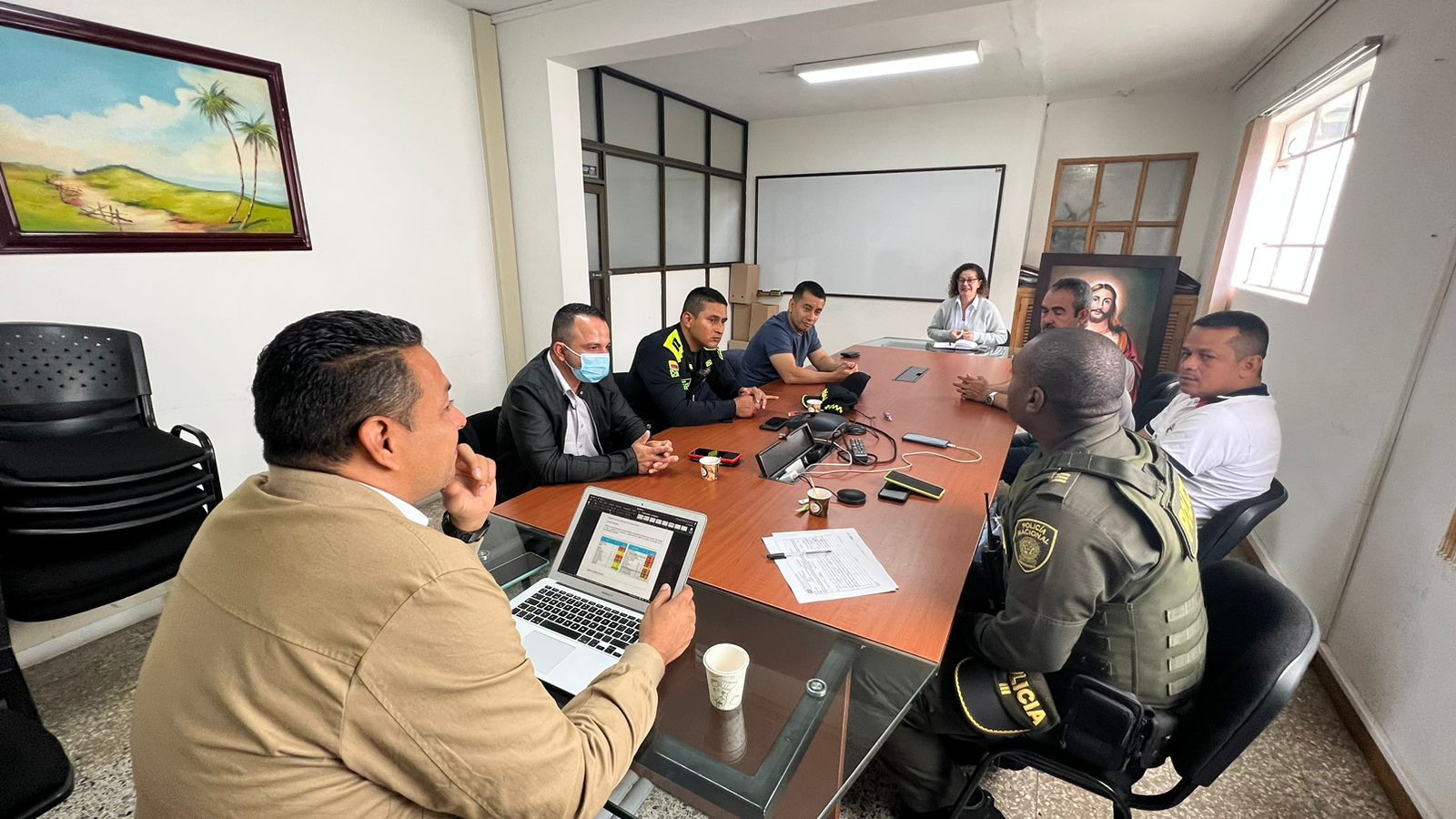 Consejo de seguridad en Marinilla: hay disminución en los hurtos e investigaciones en curso