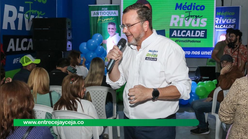 «Casa del Bienestar»: el nombre adoptado por Jorge Rivas para su sede de campaña