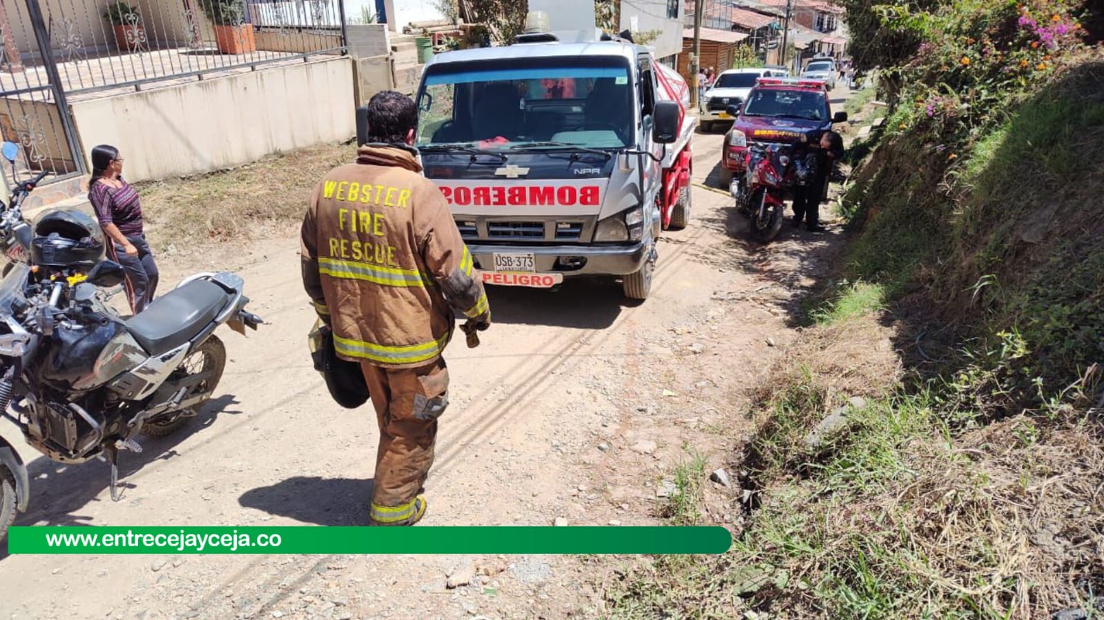 Cuerpo de Bomberos atendió incendio estructural en El Carmen