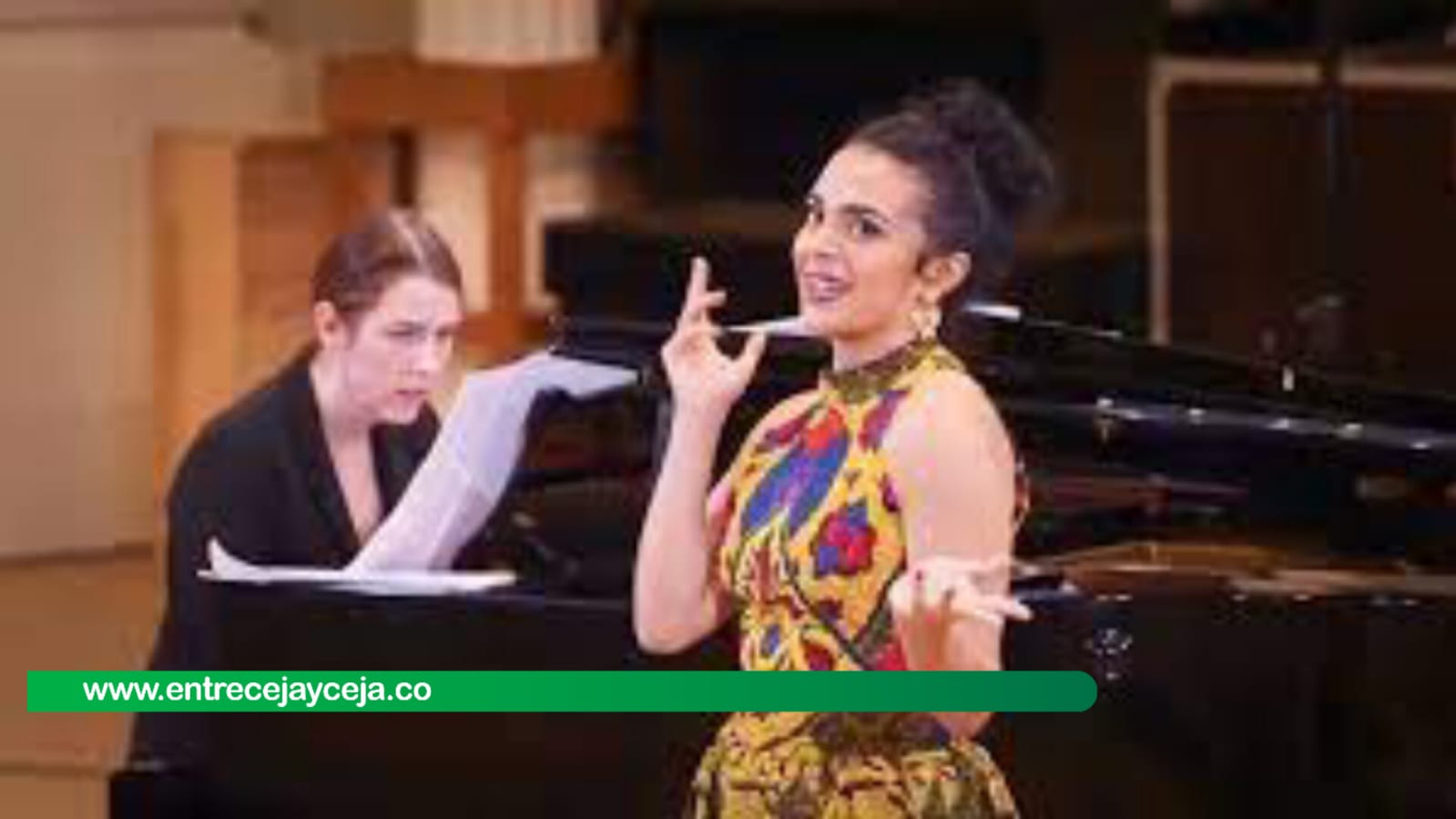 Julieth Lozano; la soprano bogotana que fue elegida como la mejor voz del mundo