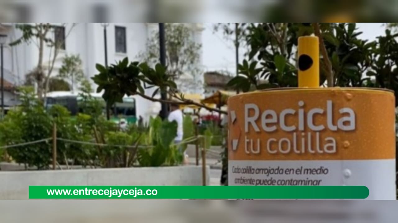 Con iniciativa sostenible El Retiro planea reducir la contaminación por las colillas de cigarrillo