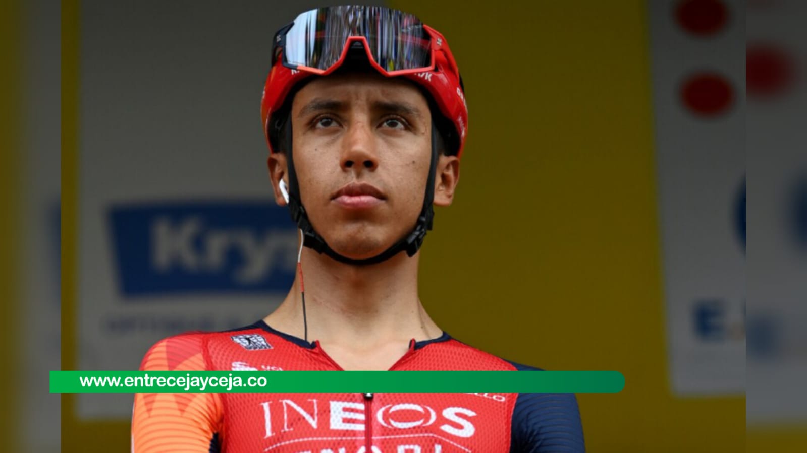 Por arrojar basura en lugar prohibido Egan Bernal fue sancionado en el Tour de Francia