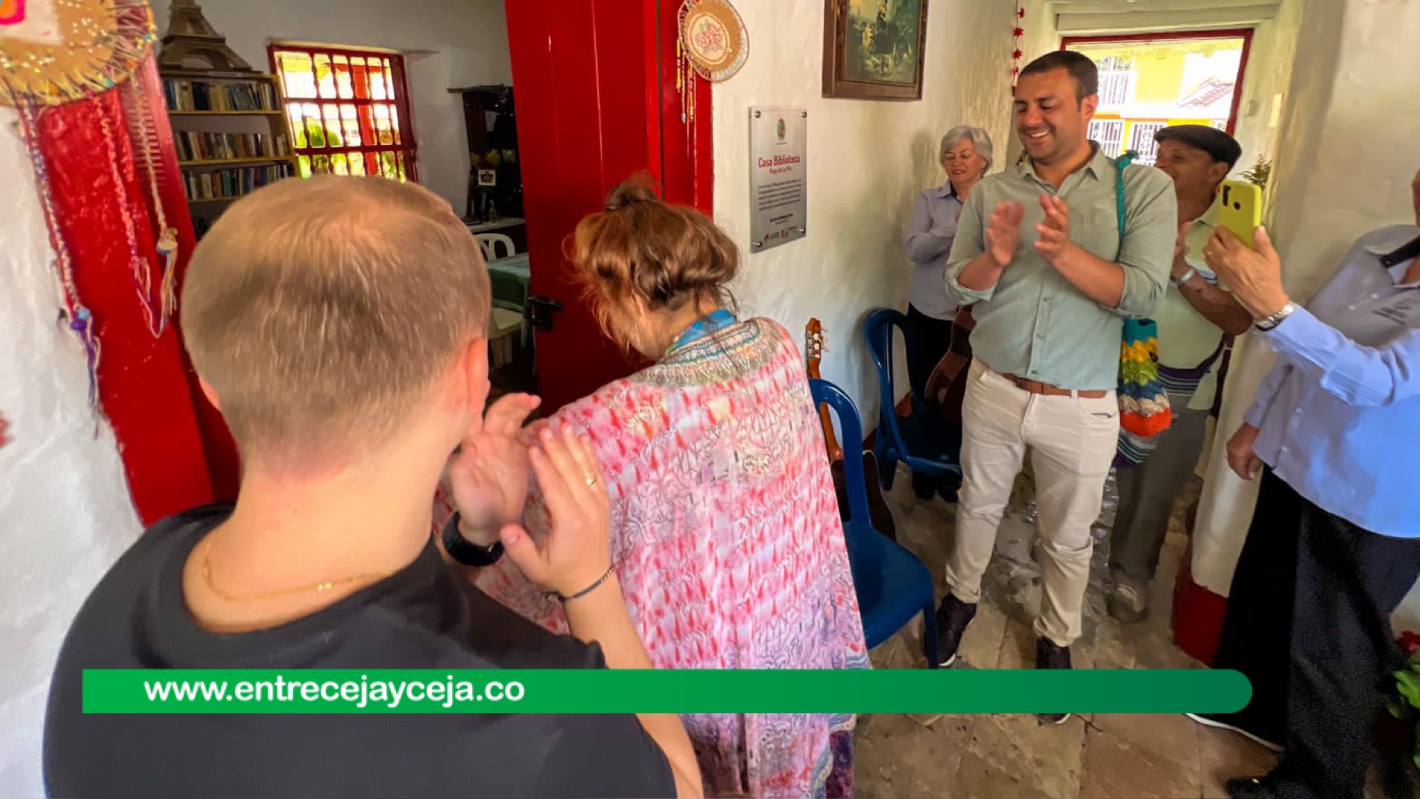 En La Ceja se inauguró biblioteca pública en honor a Marga López