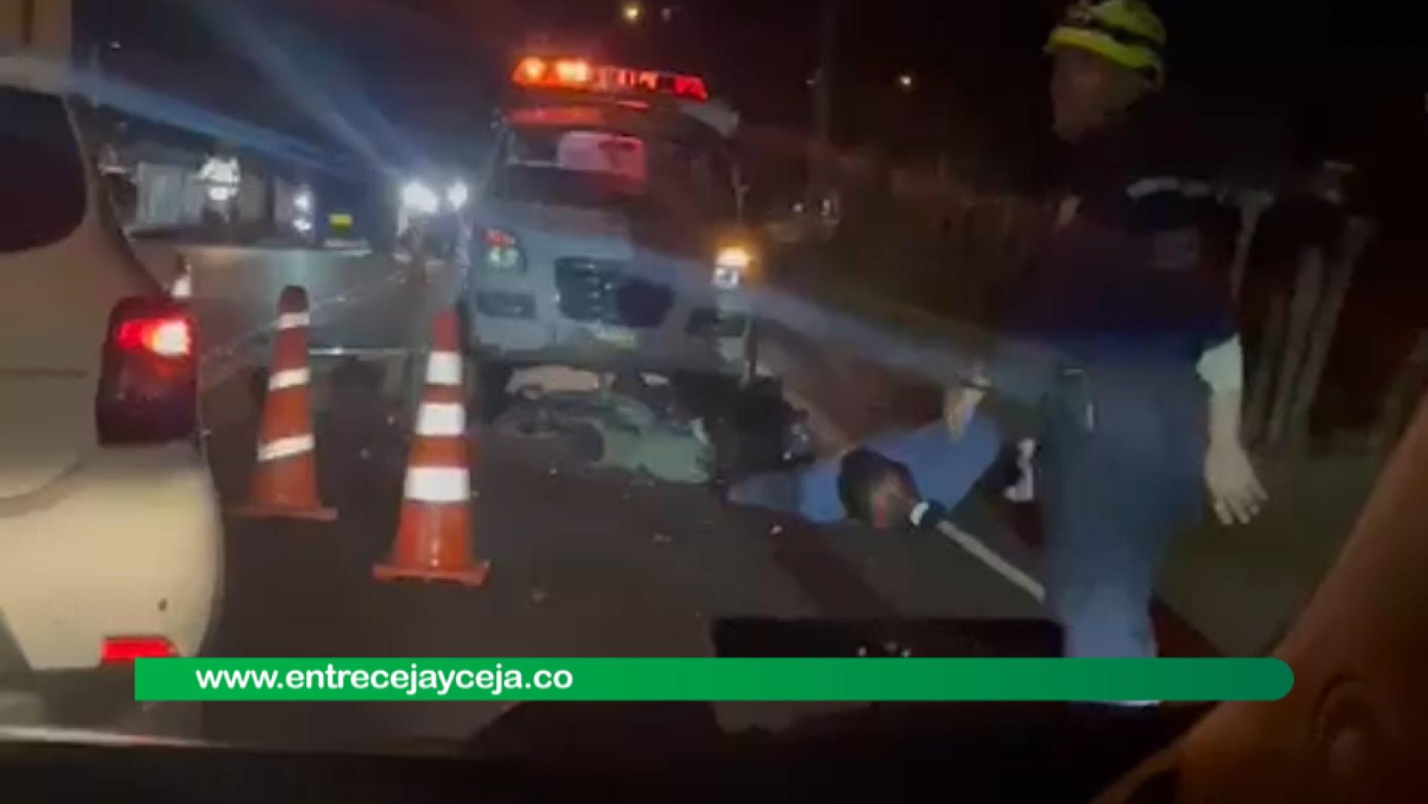 Dos muertos en accidente de tránsito en la vía La Ceja – Rionegro