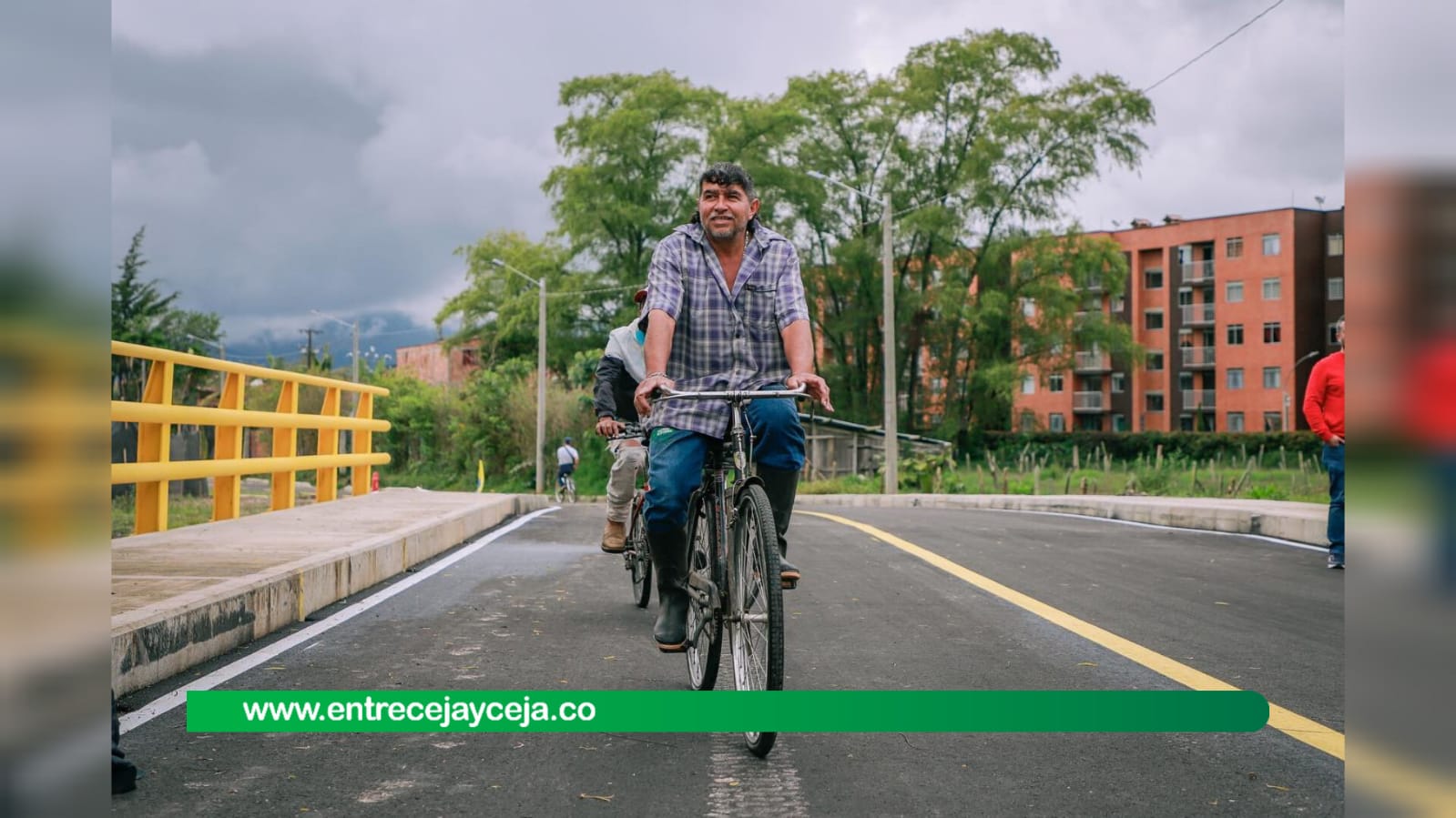 En La Ceja se realizó la apertura de una nueva conexión vial en la calle 17