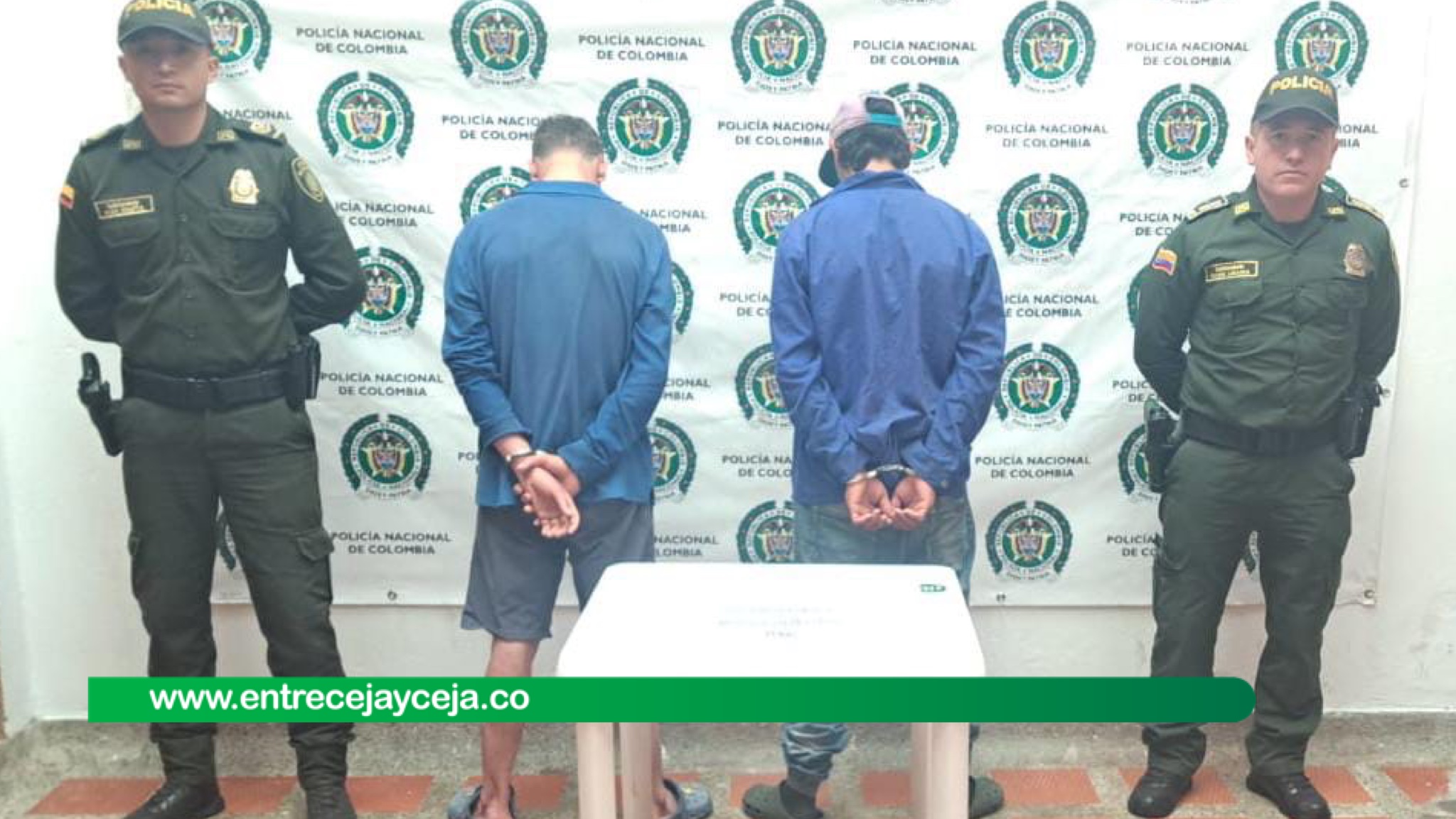 Ladrones de cable fueron capturados en zona rural
