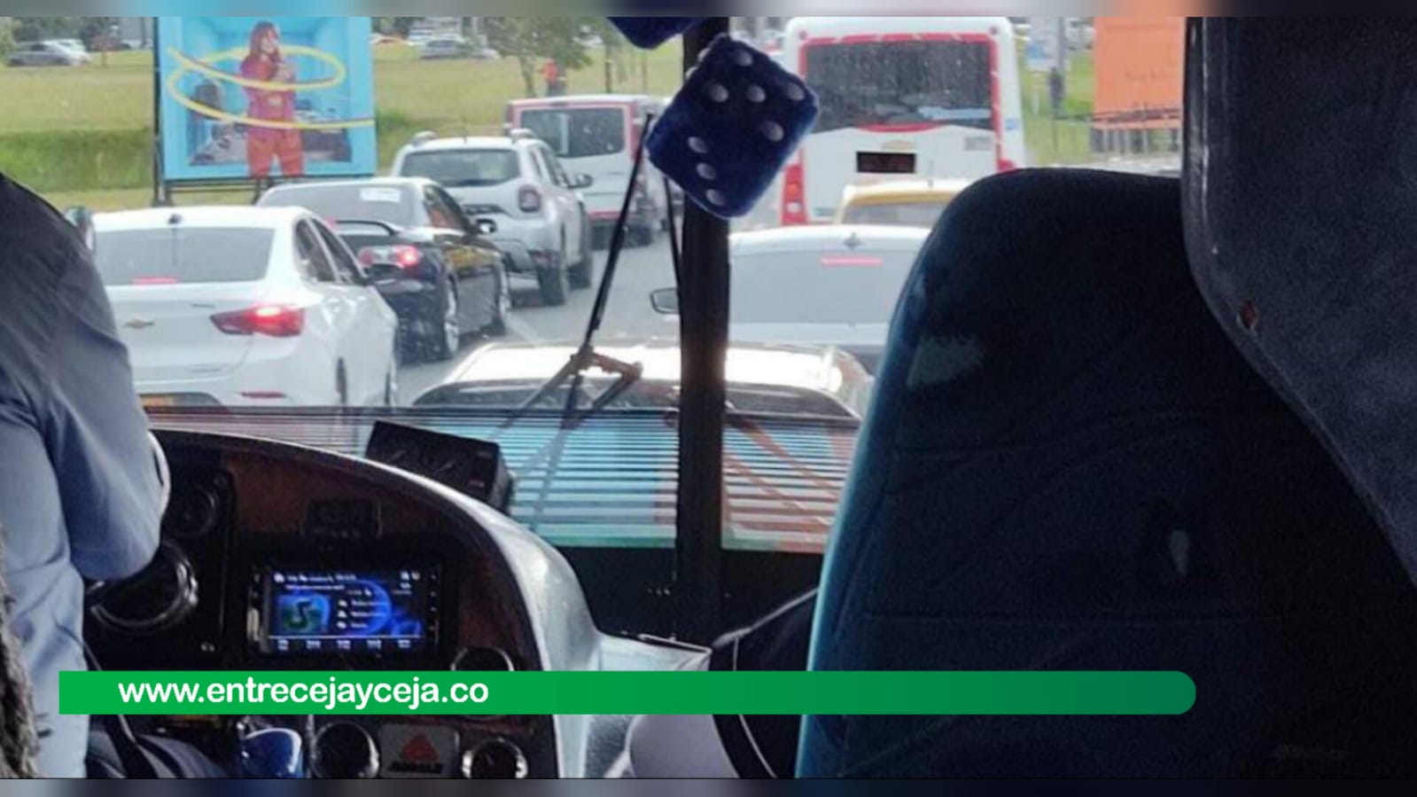 Caos en la movilidad del JMC por visita de Petro