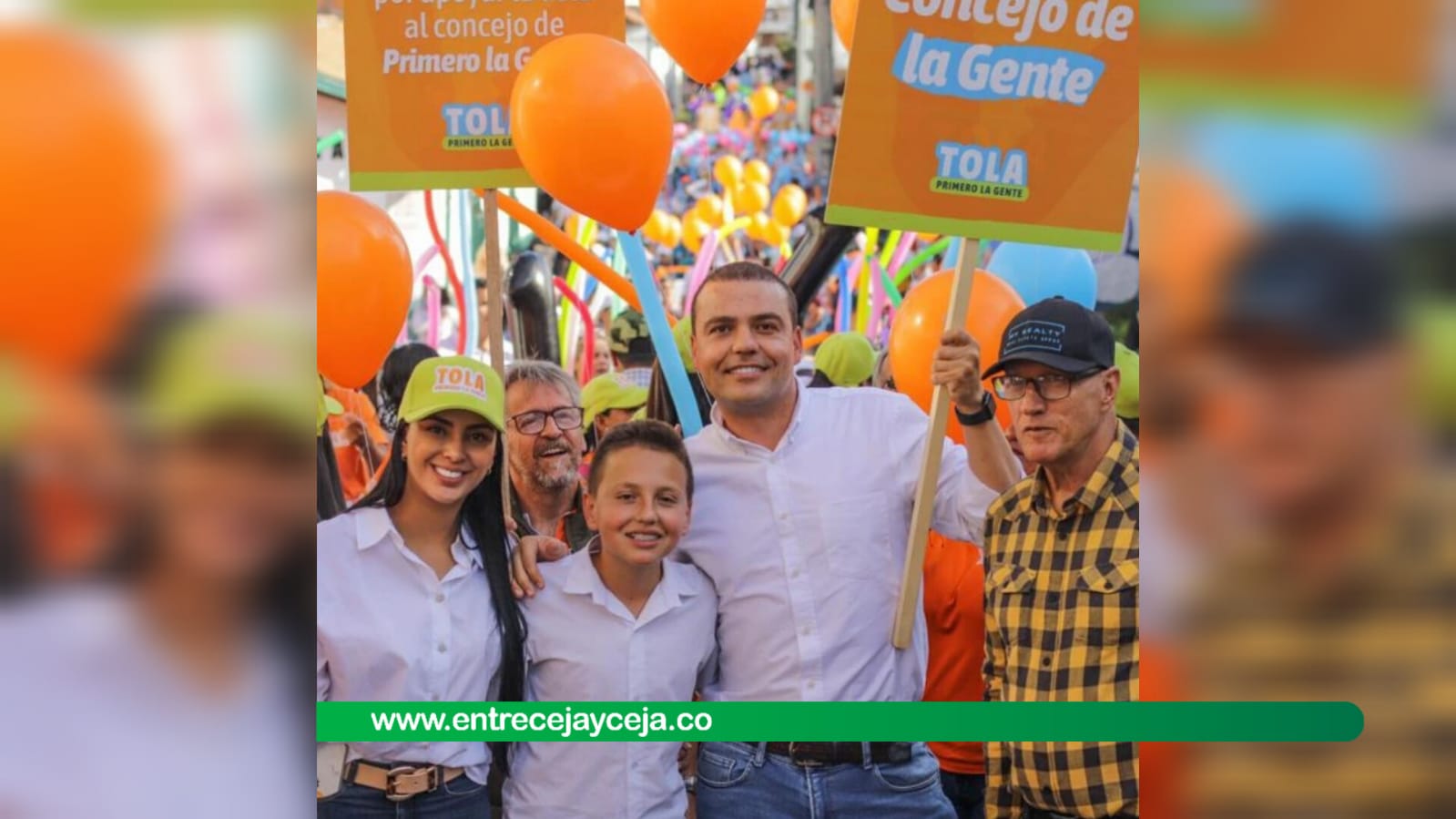 El movimiento «Primero la Gente» inscribió sus candidatos al Concejo