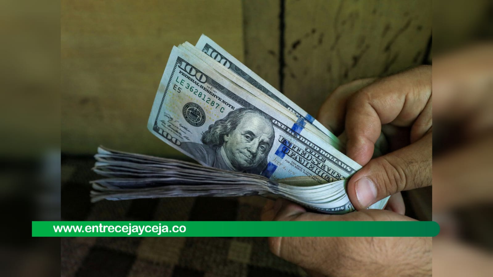 Se registró fuerte caída del dólar; se espera que cierre en los 4000$